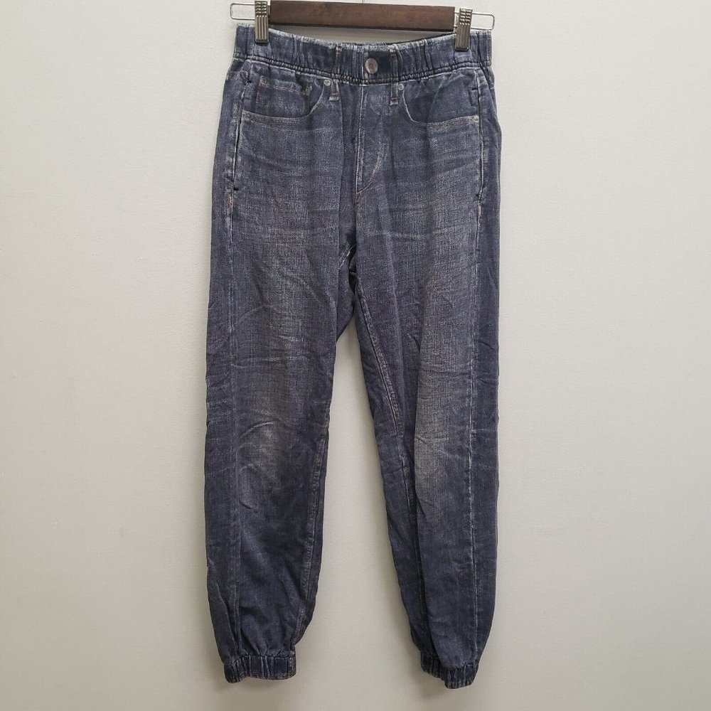 Rag & Bone Womens Miramar Joggers Size XS Blue Tapered Leg Mid Rise Pull On